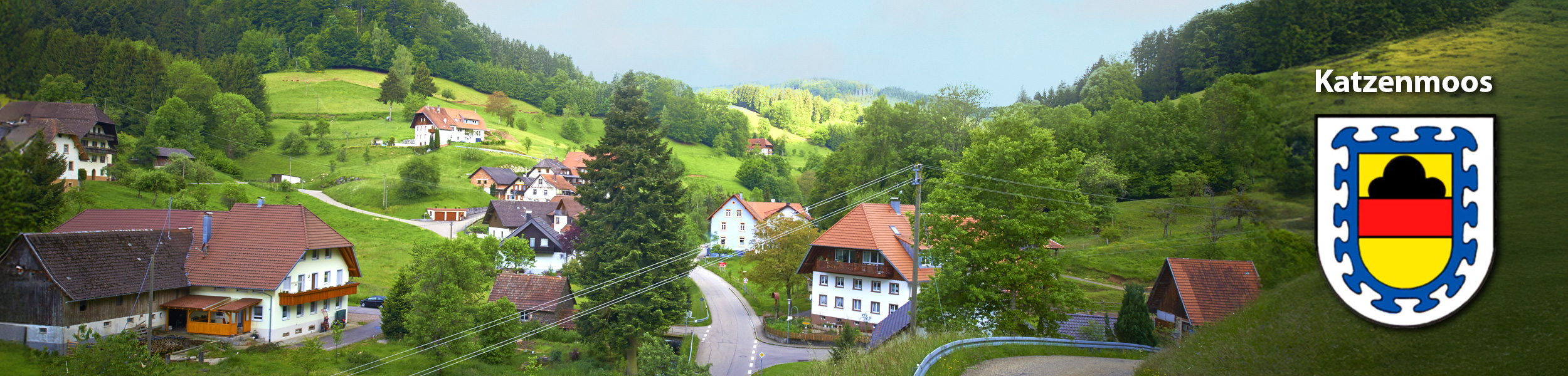 Panoramablick auf den Stadtteil Katzenmoos